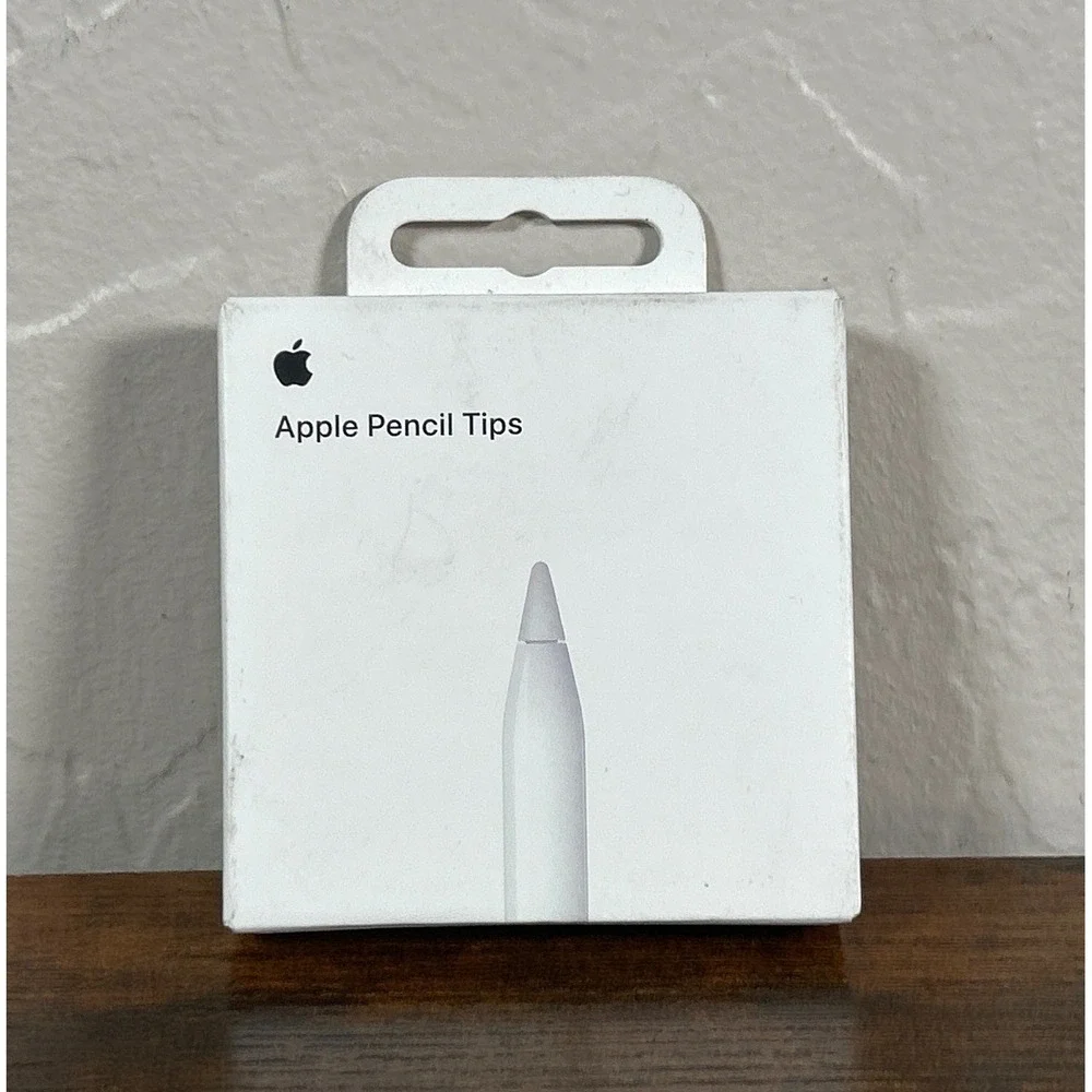 Apple Pencil Tips 4 Pack White Replacement Nibs MX763AM/A Genuine New